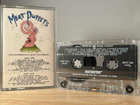 MEAT PUPPETS - no strings attached - CASSETTE TAPE