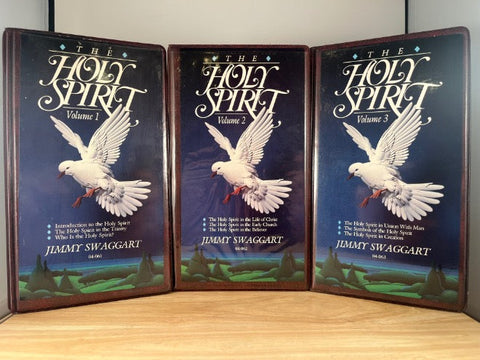 JIMMY SWAGGART - the holy spirit - Vol.1, Vol.2,Vol.3 - CASSETTE SETS
