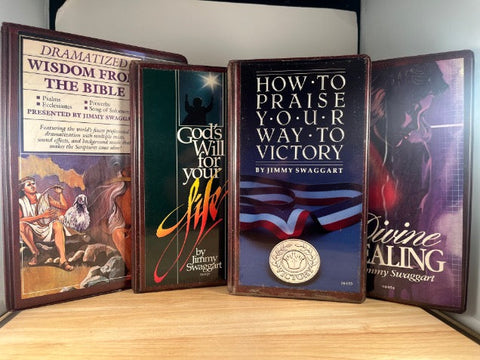 JIMMY SWAGGART - 4 CASSETTE SETS