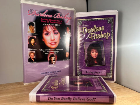 DARLENE BISHOP - 3 cassette sets - 3 CASSETTE SETS