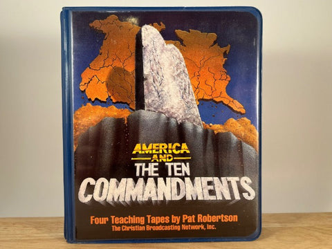 PAT ROBERTSON - america and the ten commandments - CASSETTE SET
