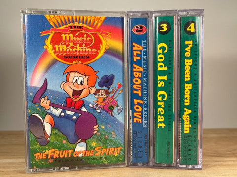 THE MUSIC MACHINE SERIES - 4 cassette tapes - CASSETTE SET