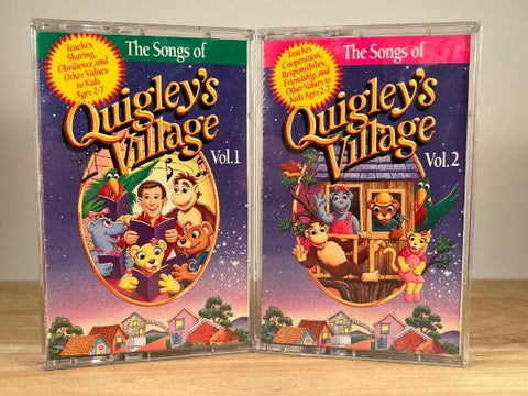 QUIGLEY’S VILLAGE - the songs of Quigley’s village vol.1 and vol.2 - CASSETTE SET