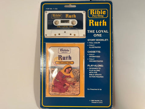 BIBLE PLAY-ALONG - ruth the loyal one - CASSETTE SET