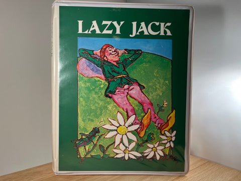 LAZY JACK - troll associates read along - CASSETTE SET