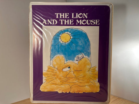 THE LION AND THE MOUSE - troll associates read along - CASSETTE SET