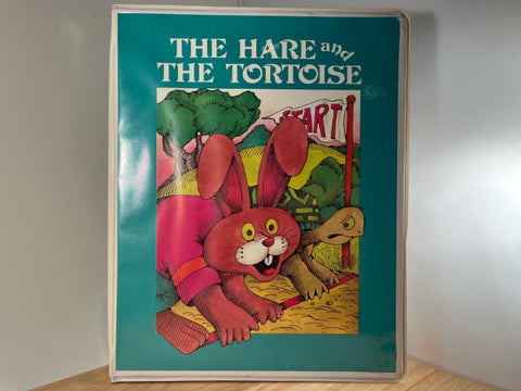 THE HARE AND THE TORTOISE - troll associates read along - CASSETTE SET