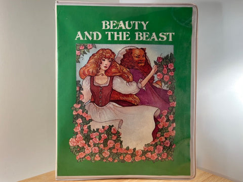 BEAUTY AND THE BEAST - troll associates read along - CASSETTE SET