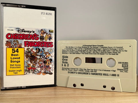 DISNEY’S CHILDREN FAVORITES Vol.1 and 2 - s/t - CASSETTE TAPE