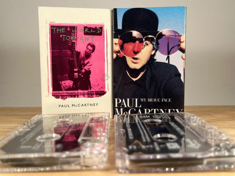 PAUL MCCARTNEY [lot of 2 cassingles] - CASSETTE TAPES
