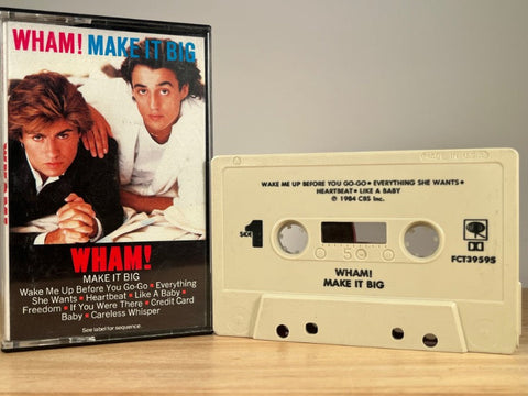 WHAM - make it big - CASSETTE TAPE