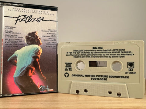 FOOTLOOSE - soundtrack - CASSETTE TAPE
