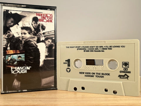 NEW KIDS ON THE BLOCK - hangin’ tough - CASSETTE TAPE