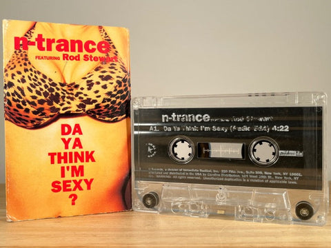N-TRANCE feat: ROD STEWART - da ya think im sexy [cassingle] - CASSETTE TAPE