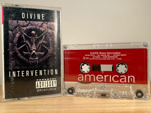 SLAYER - divine intervention - CASSETTE TAPE