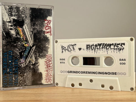 Rot / Agathocles – Mincing Grindcore Wreckage - CASSETTE TAPE