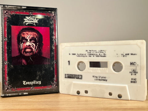 KING DIAMOND - conspiracy - CASSETTE TAPE [faded text]