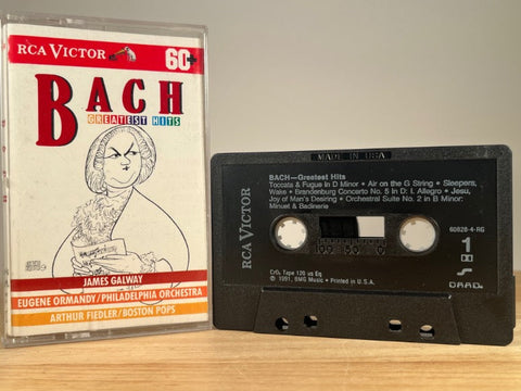 BACH - greatest hits - CASSETTE TAPE