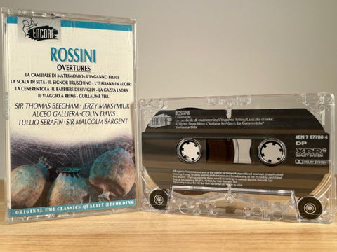 ROSSINI - overtures - CASSETTE TAPE