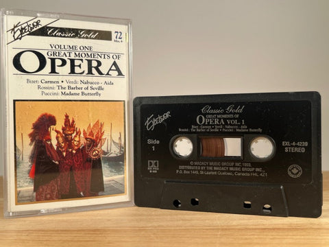 GREAT MOMENTS OF OPERA VOL.1 - CASSETTE TAPE