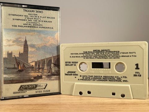 HAYDN - treasury series - CASSETTE TAPE