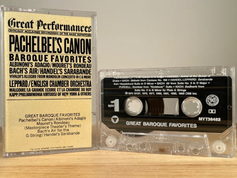 GREAT BAROGUE FAVORITES - CASSETTE TAPE