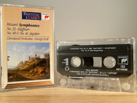 MOZART SYMPHONIES - CASSETTE TAPE