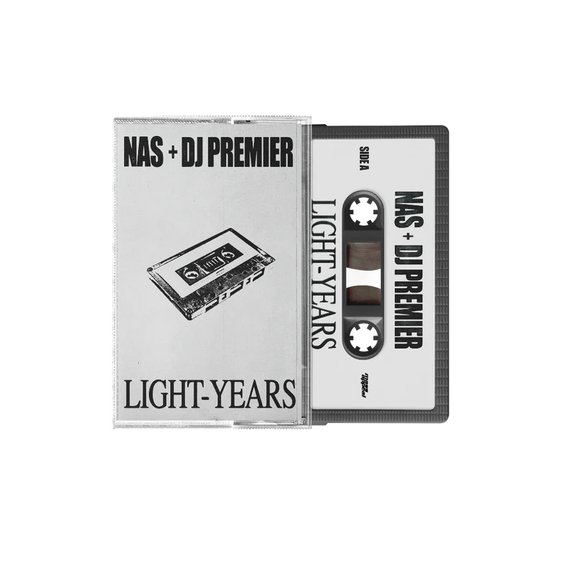 NAS & DJ PREMIER - LIGHT-YEARS - DAY ONES EDITION - BRAND NEW CASSETTE TAPE [Pre-Order]