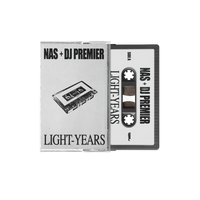 NAS & DJ PREMIER - LIGHT-YEARS - DAY ONES EDITION - BRAND NEW CASSETTE TAPE [Pre-Order]