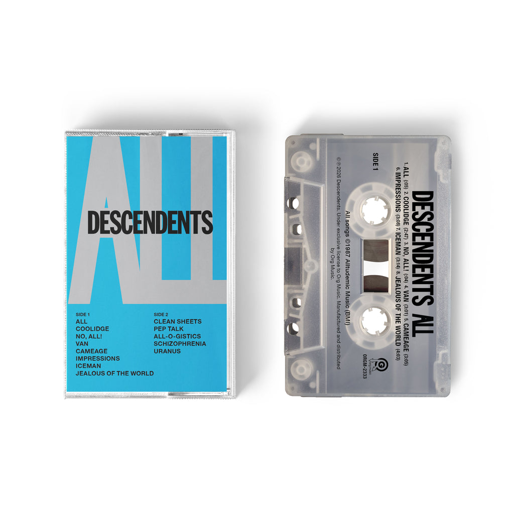 DESCENDENTS - ALL - BRAND NEW CASSETTE TAPE [pre-order]