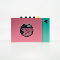 WE ARE REWIND - LECTEUR CASSETTE ROSE ET VERT • EDITH - BRAND NEW PLAYER [Free shipping]