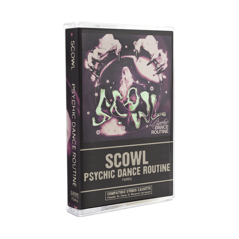 SCOWL - psychic dance routine - BRAND NEW CASSETTE TAPE