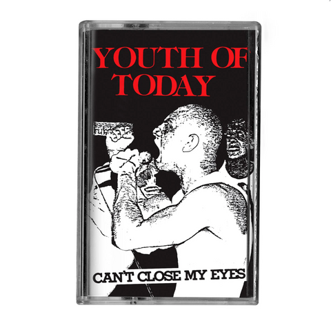 YOUTH OF TODAY - can't close my eyes - BRAND NEW CASSETTE TAPE