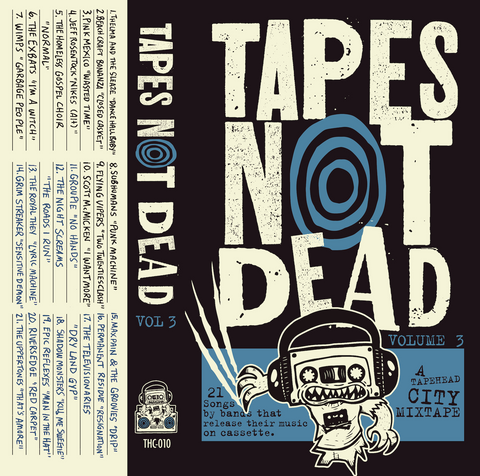 TAPES NOT DEAD - Vol.3 - BRAND NEW CASSETTE TAPE