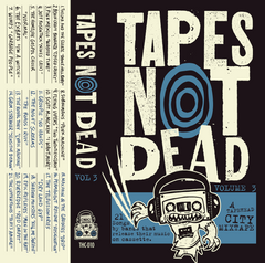 TAPES NOT DEAD - Vol.3 - BRAND NEW CASSETTE TAPE [UV reissue]