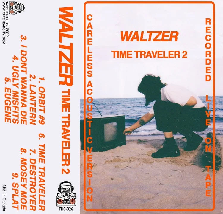 WALTZER - Time Traveler 2 - Careless Acoustic Version - BRAND NEW CASSETTE TAPE