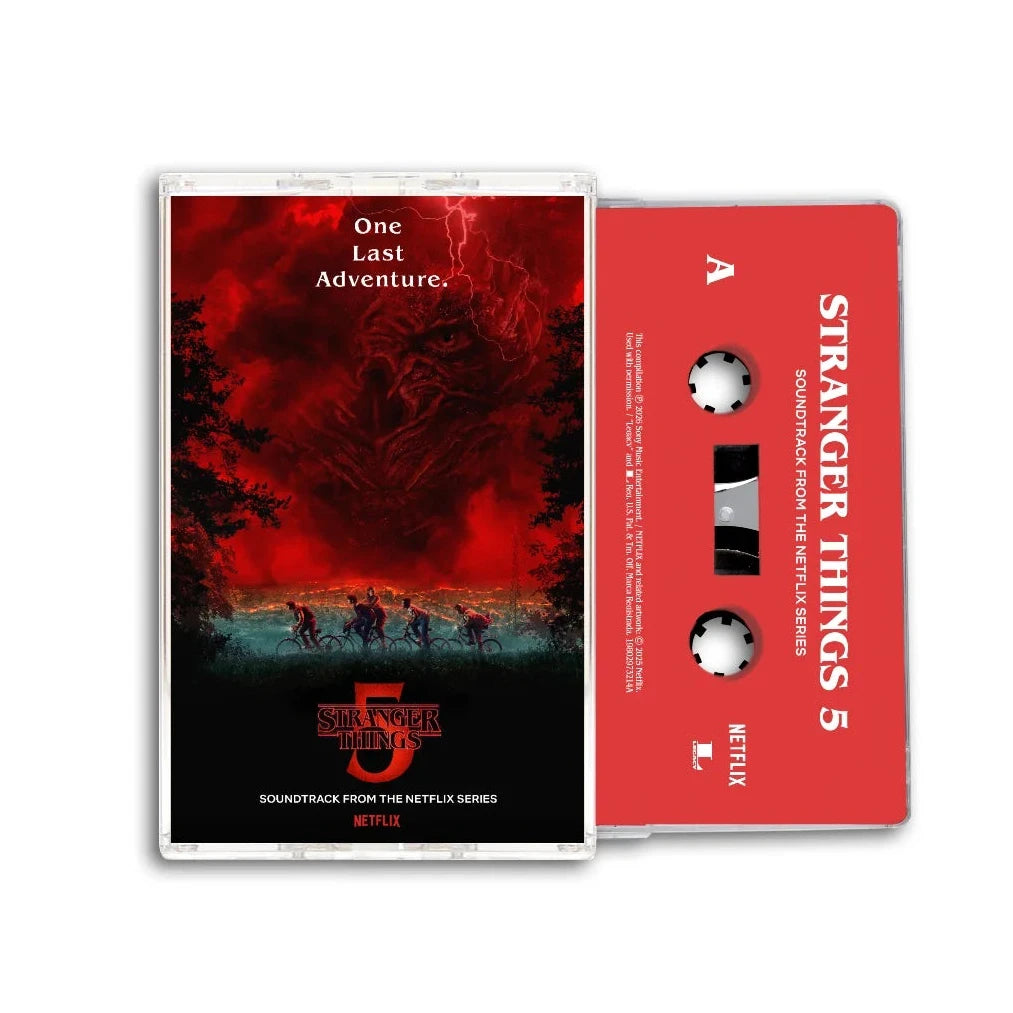 Stranger Things 5: (Soundtrack From The Netflix Series) - BRAND NEW CASSETTE TAPE