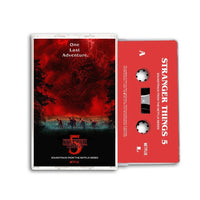 Stranger Things 5: (Soundtrack From The Netflix Series) - BRAND NEW CASSETTE TAPE