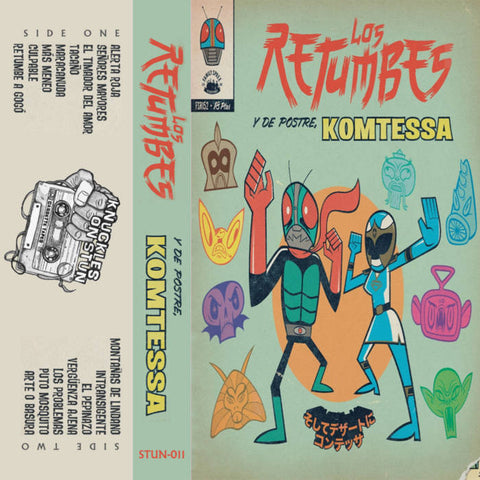 Los Retumbes - Y De Postre, Komtessa - BRAND NEW CASSETTE TAPE