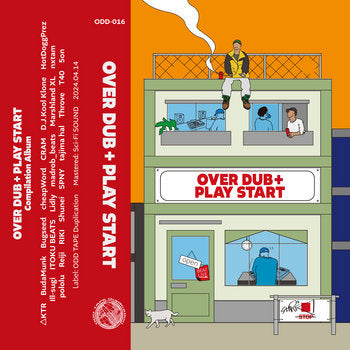 OVER DUB + PLAY START - Various Artists - BRAND NEW CASSETTE TAPE