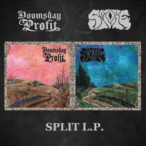 Smoke / Doomsday Profit - Split LP - BRAND NEW CASSETTE TAPE