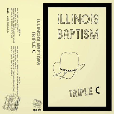 TRIPLE C  Illinois Baptism - BRAND NEW CASSETTE TAPE