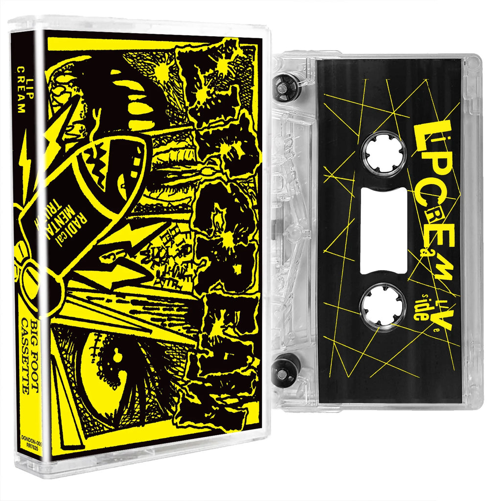 LIP CREAM - Big Foot - BRAND NEW CASSETTE TAPE