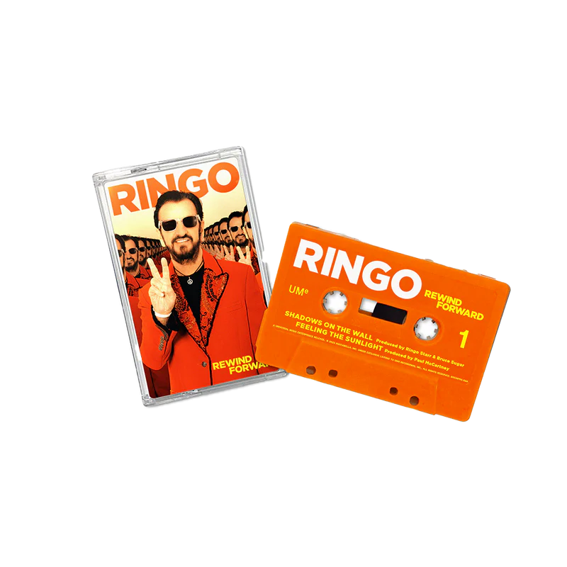 RINGO STARR - Rewind Forward - BRAND NEW CASSETTE TAPE