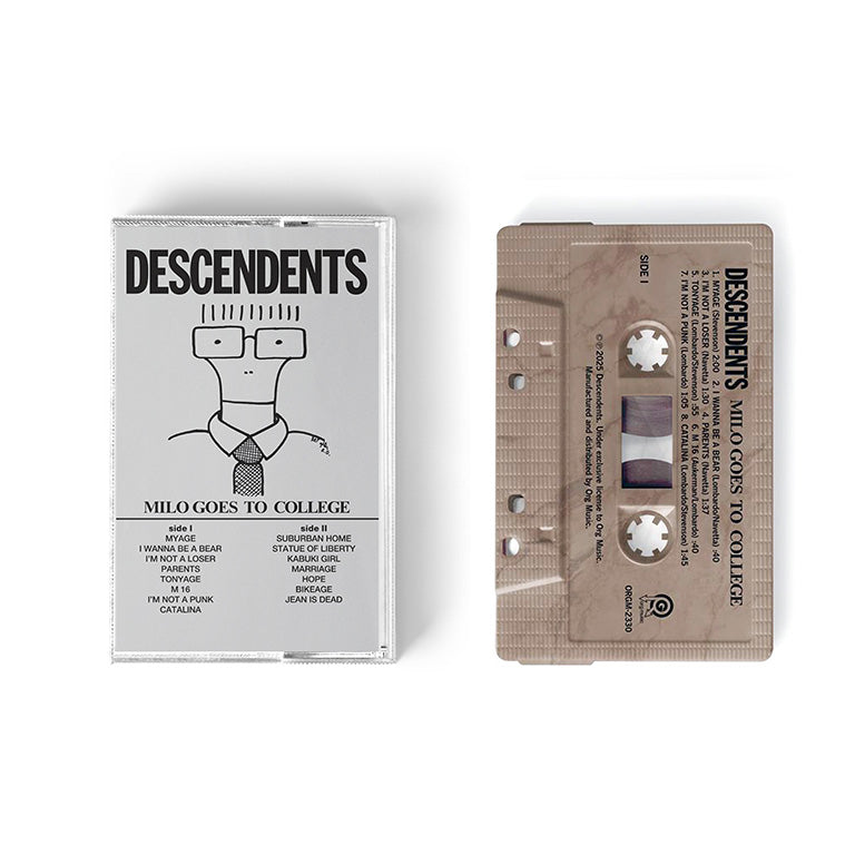 DESCENDENTS - Milo Goes to College - BRAND NEW CASSETTE TAPE [pre-order]