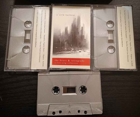 A Cold Harbour - the hours and retrograde - BRAND NEW CASSETTE TAPE