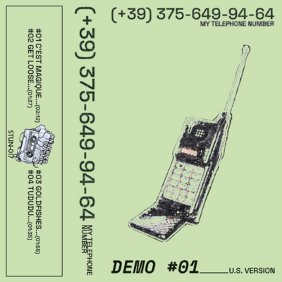 MY TELEPHONE NUMBER - Demo #01 - BRAND NEW CASSETTE TAPE
