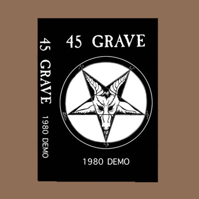45 GRAVE - ‘1980 Demo’ - BRAND NEW CASSETTE TAPE
