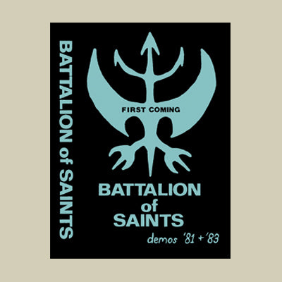 BATTALION OF SAINTS - ‘First Coming’ - BRAND NEW CASSETTE TAPE