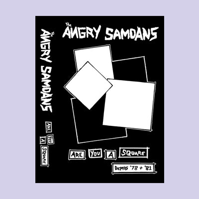 THE ANGRY SAMOANS - ‘Are You a Square’ - BRAND NEW CASSETTE TAPE
